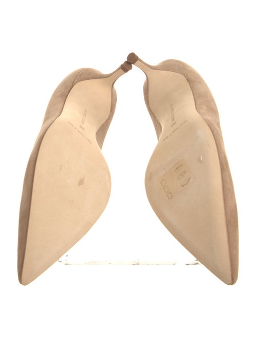 Manolo Blahnik Suede Pumps