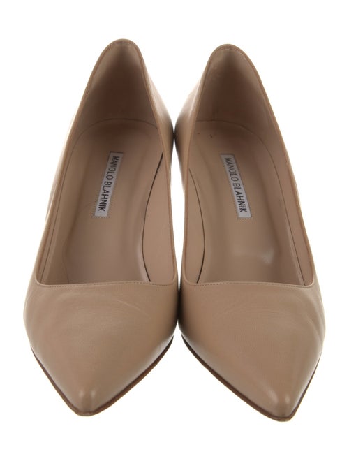 Manolo Blahnik Leather Pumps