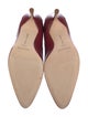 Manolo Blahnik Leather Colorblock Pattern Pumps