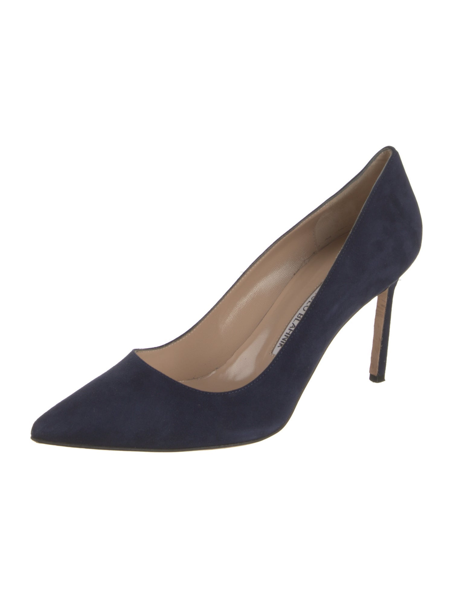 Manolo Blahnik Suede Pumps