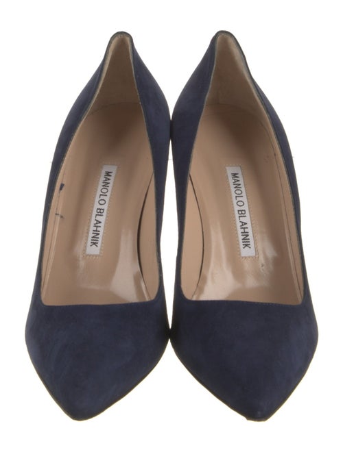 Manolo Blahnik Suede Pumps