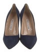 Manolo Blahnik Suede Pumps