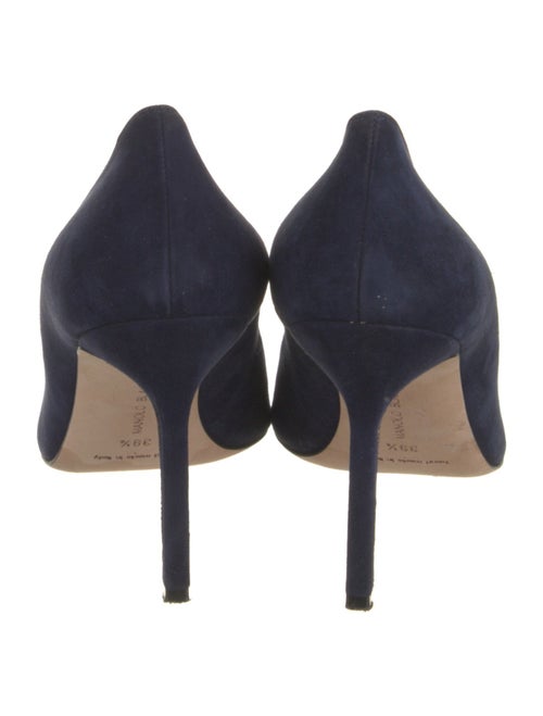 Manolo Blahnik Suede Pumps
