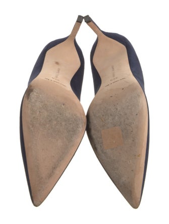 Manolo Blahnik Suede Pumps