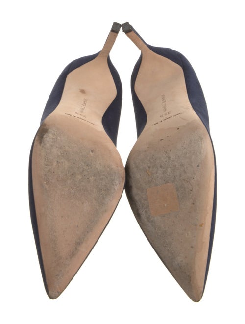 Manolo Blahnik Suede Pumps