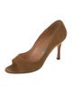 Manolo Blahnik Suede Pumps