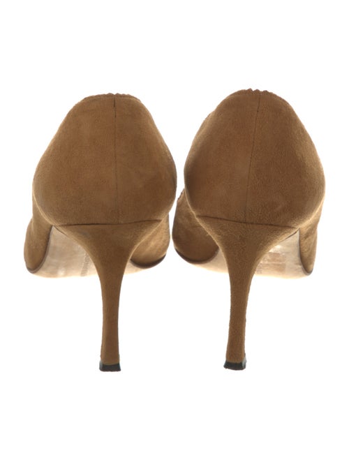 Manolo Blahnik Suede Pumps
