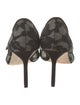 Manolo Blahnik Lace Lace Pattern D'Orsay Pumps