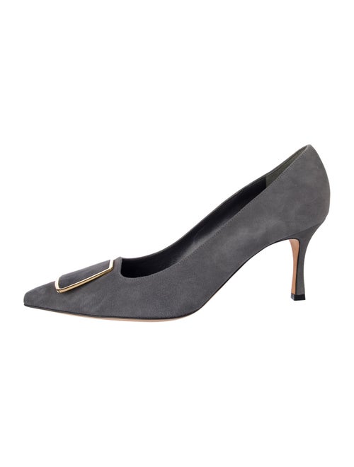 Manolo Blahnik Suede Pumps