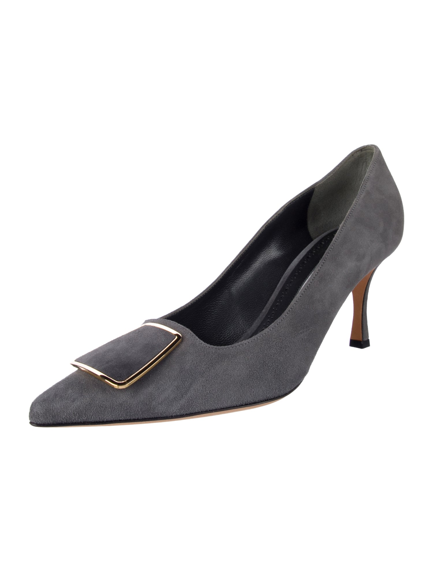 Manolo Blahnik Suede Pumps