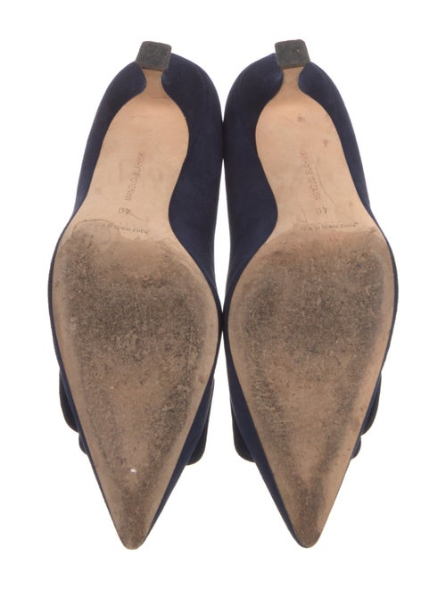 Manolo Blahnik Suede Pumps