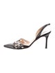 Manolo Blahnik Patent Leather Slingback Pumps