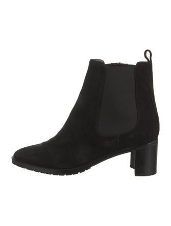 Manolo Blahnik Suede Chelsea Boots