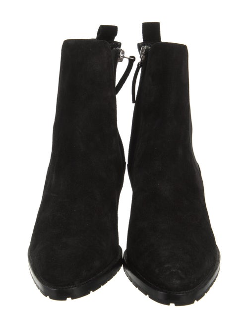Manolo Blahnik Suede Chelsea Boots