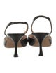 Manolo Blahnik Leather Slingback Pumps
