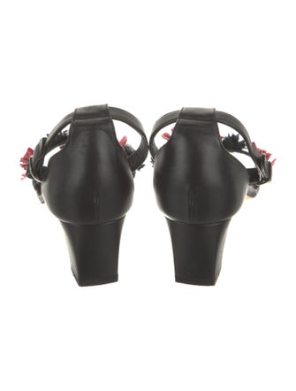 Manolo Blahnik Leather Sandals