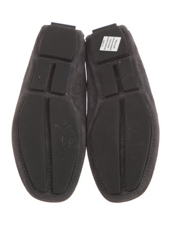 Manolo Blahnik Suede Loafers