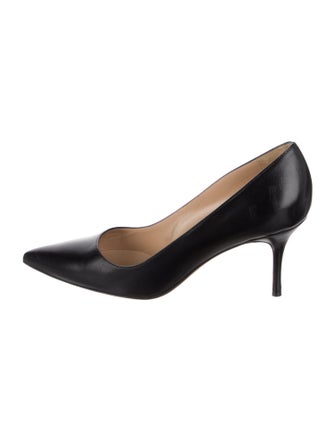 Manolo Blahnik Leather Pumps