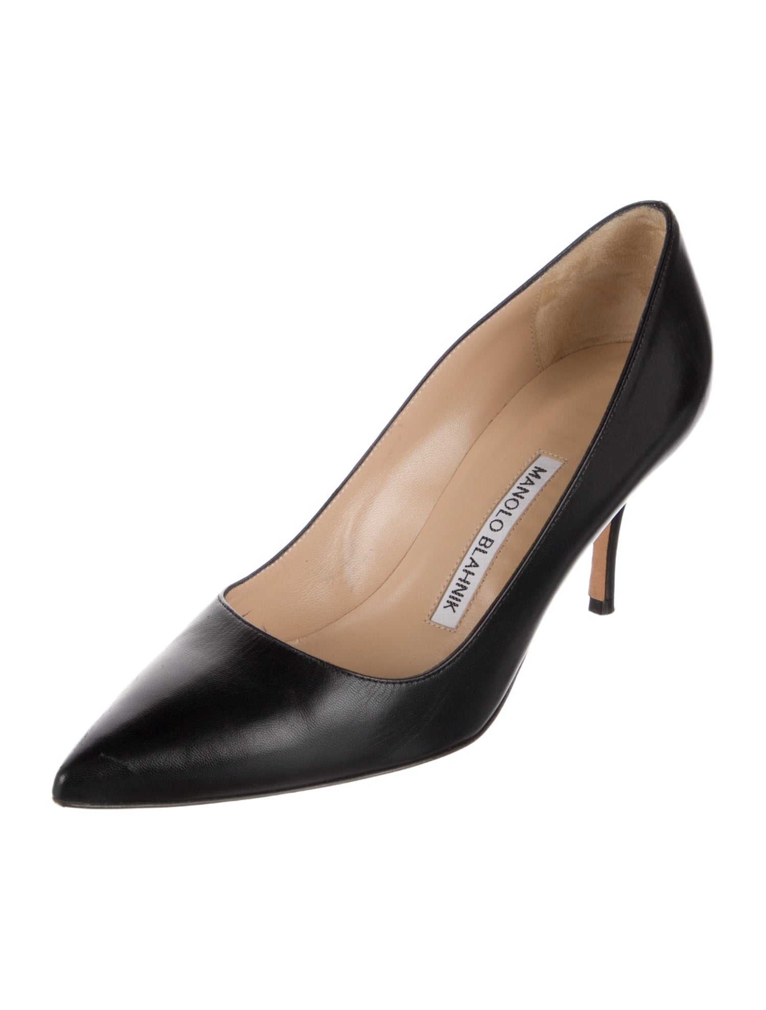 Manolo Blahnik Leather Pumps