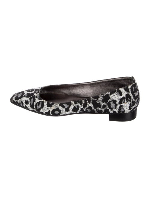 Manolo Blahnik Animal Print Ballet Flats