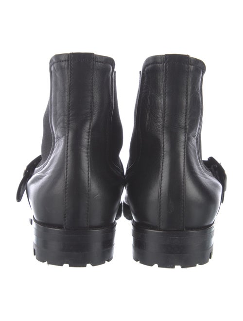 Manolo Blahnik Leather Chelsea Boots