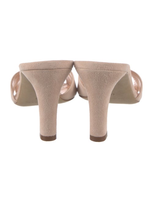 Manolo Blahnik Suede Slides