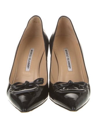 Manolo Blahnik Patent Leather Pumps