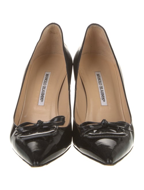 Manolo Blahnik Patent Leather Pumps