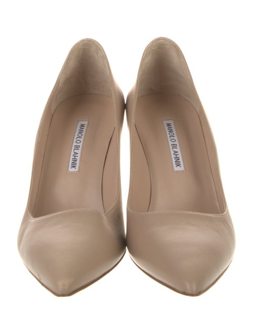Manolo Blahnik Leather Pumps