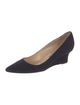 Manolo Blahnik Suede Flats