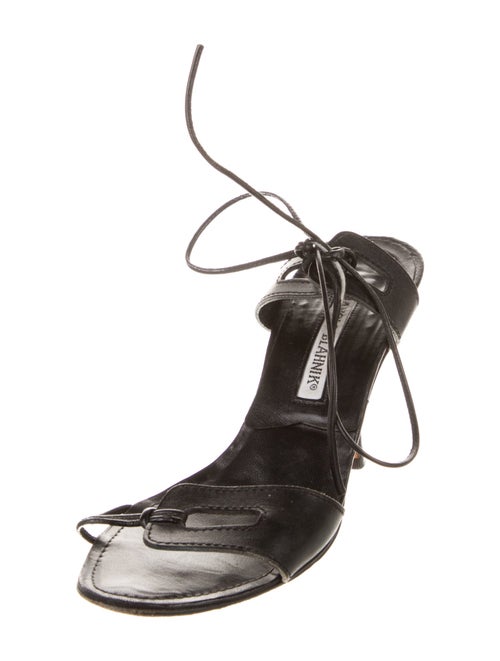 Manolo Blahnik Leather Sandals