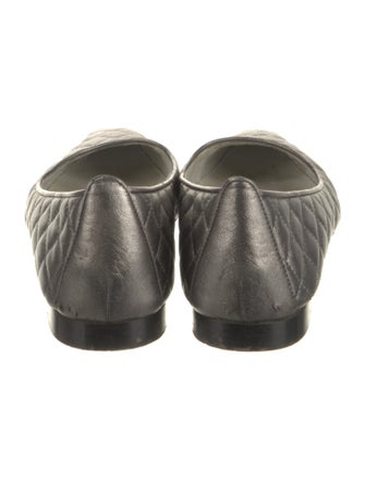 Manolo Blahnik Leather Flats