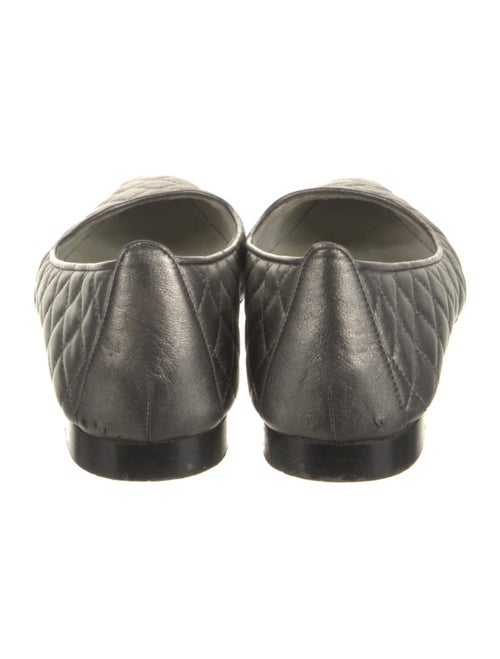 Manolo Blahnik Leather Flats