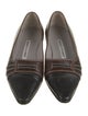 Manolo Blahnik Leather Loafers