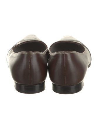 Manolo Blahnik Leather Loafers