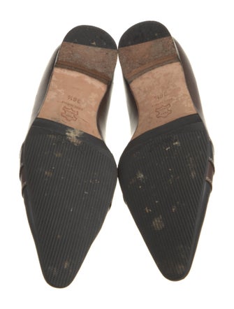 Manolo Blahnik Leather Loafers