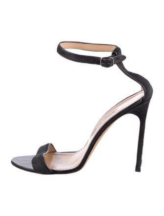 Manolo Blahnik Suede Sandals