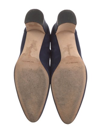 Manolo Blahnik Suede Boots