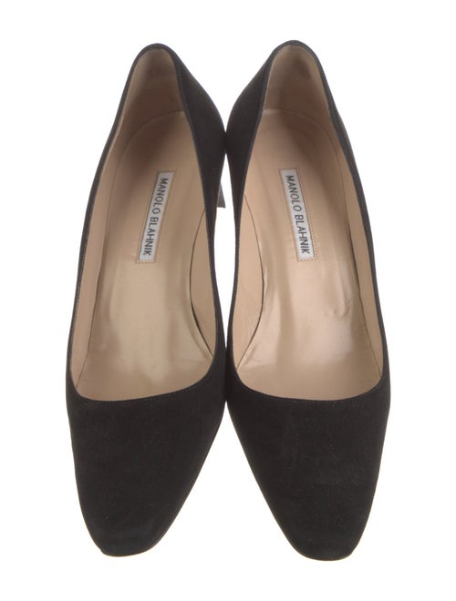 Manolo Blahnik Suede Pumps