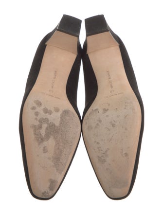 Manolo Blahnik Suede Pumps