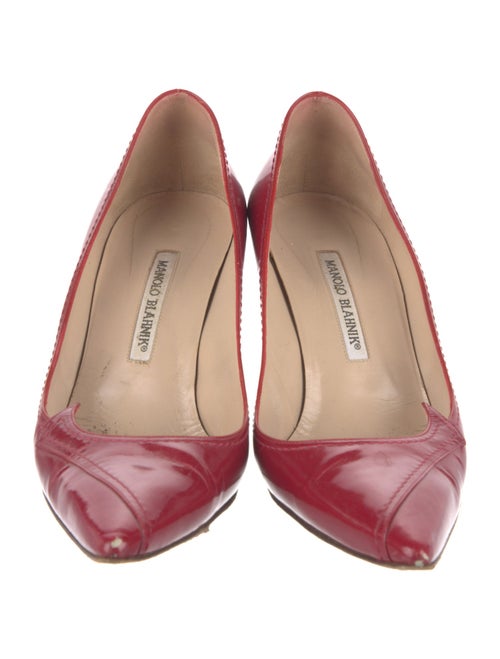 Manolo Blahnik Patent Leather Pumps