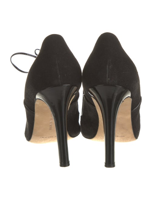 Manolo Blahnik Suede Pumps