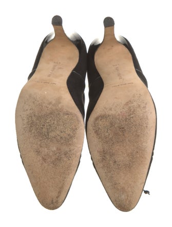 Manolo Blahnik Suede Pumps