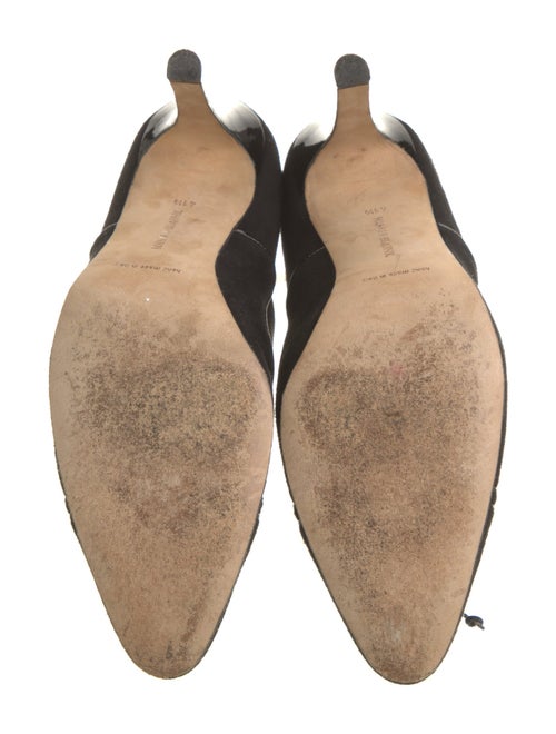 Manolo Blahnik Suede Pumps