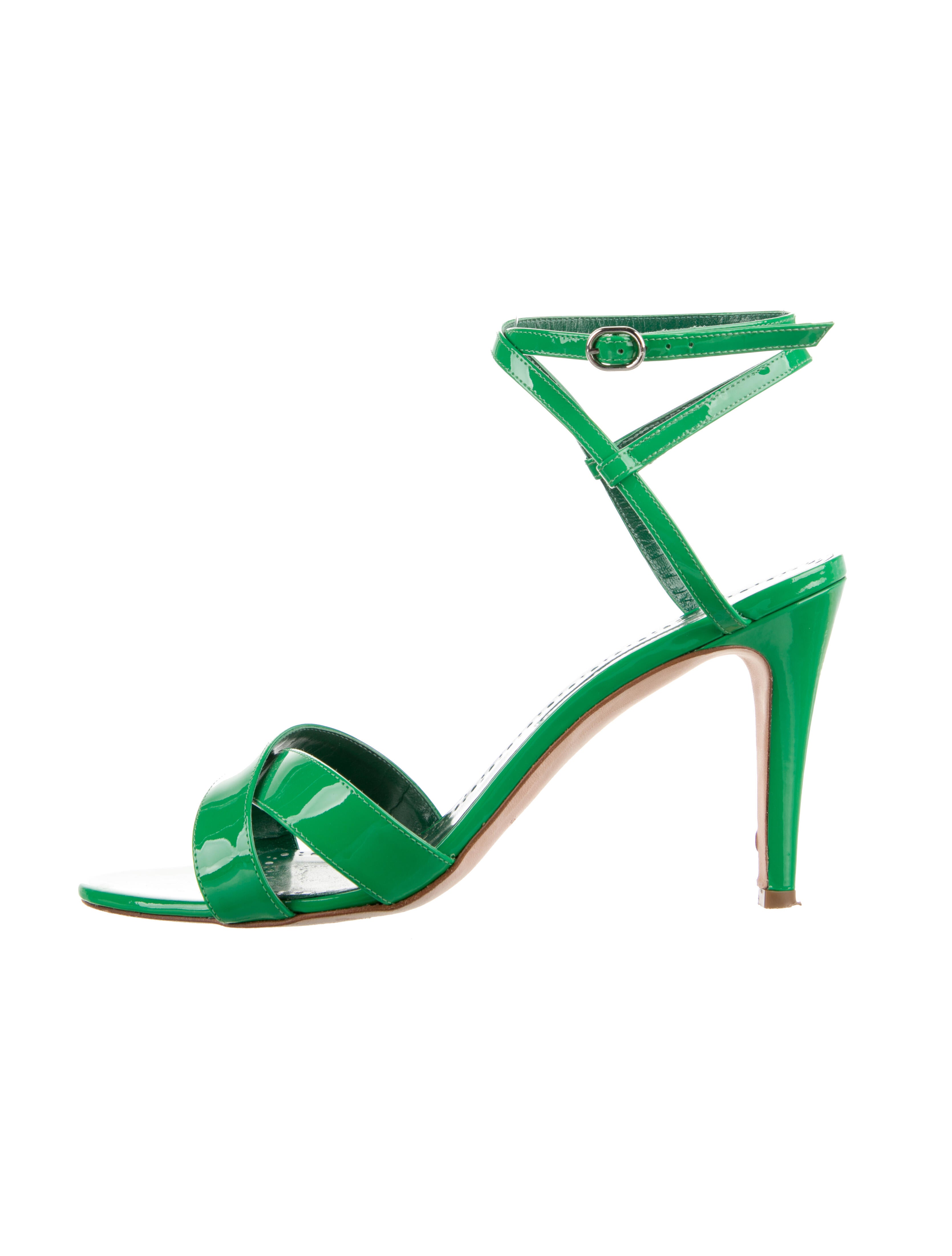 Manolo Blahnik Leather Sandals