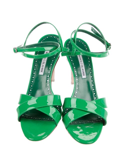Manolo Blahnik Leather Sandals