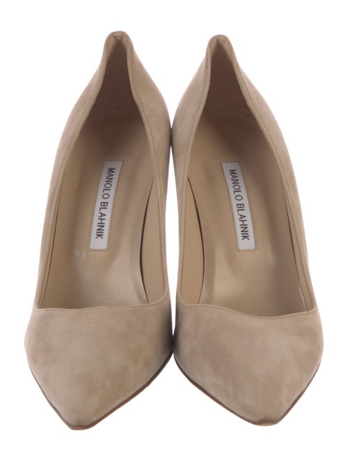 Manolo Blahnik Suede Pumps