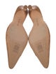 Manolo Blahnik Leather Mules
