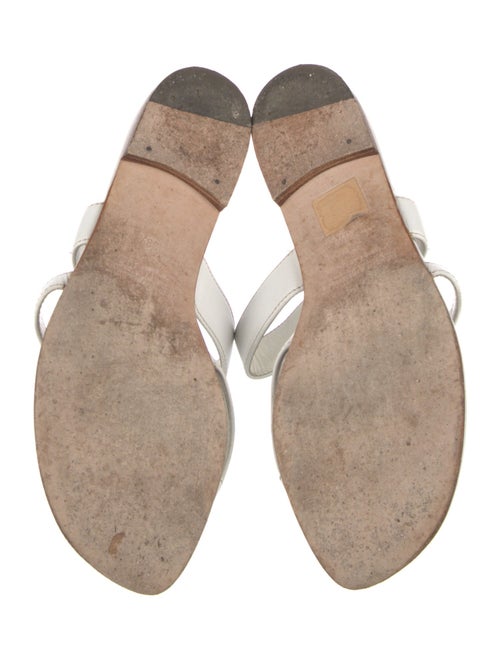 Manolo Blahnik Leather Slides