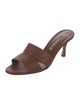 Manolo Blahnik Leather Slides